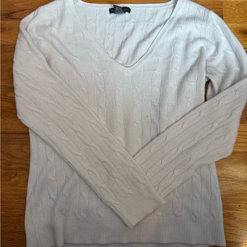 White New York and company sweater